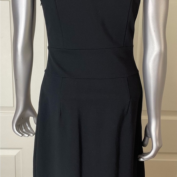 Banana Republic Sleeveless Dress Stretch Black Side Zip Women’s Size 4 NWOT - Picture 2 of 10
